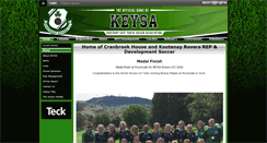Desktop Screenshot of kootenayeastsoccer.com